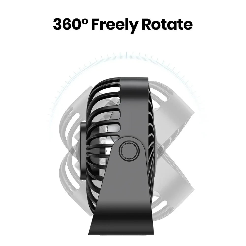 USB Long Lasting Desk Fan