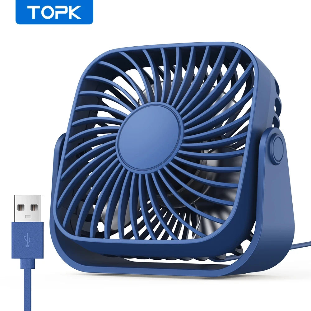 USB Long Lasting Desk Fan