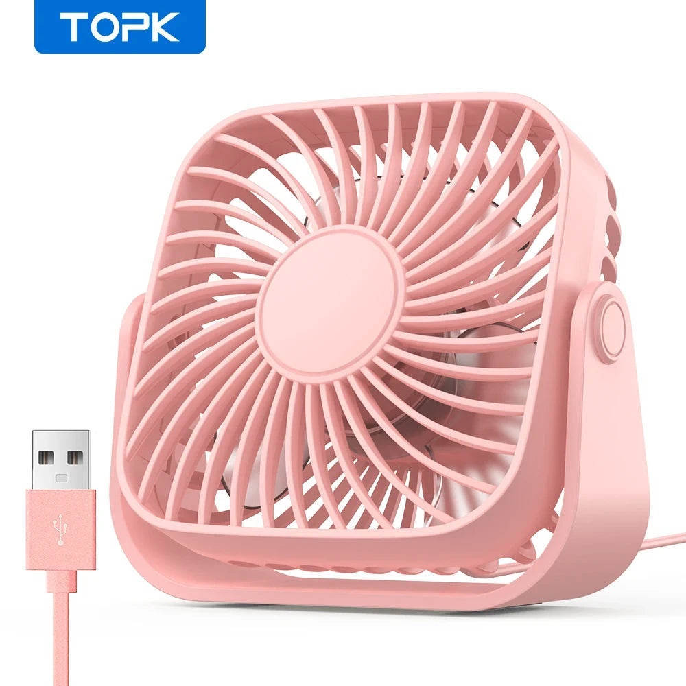 USB Long Lasting Desk Fan