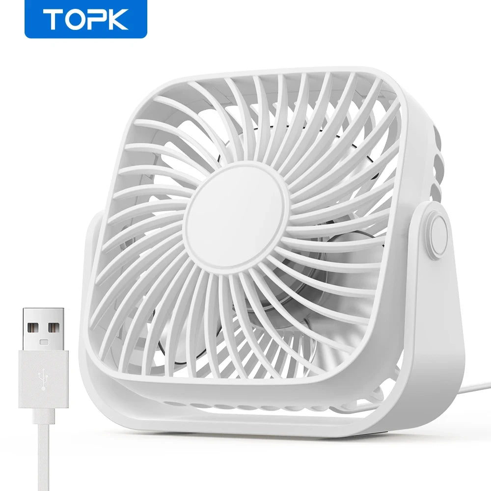 USB Long Lasting Desk Fan